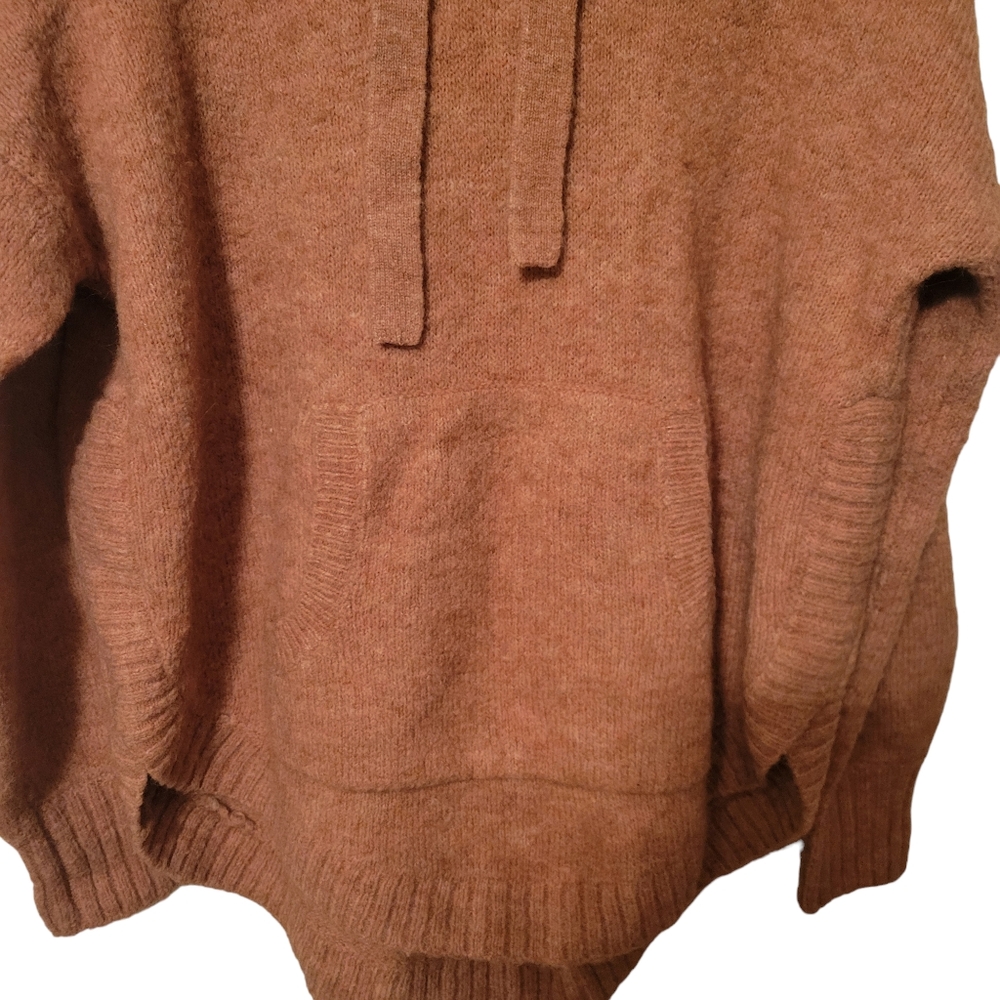 Madewell Wilmington Oversized Soft Knit Hoodie Sweater, Size Small - Picture 5 of 8